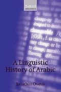 Book A Linguistic History of Arabic free