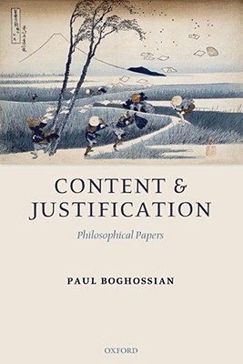 Book Content and Justification: Philosophical Papers free