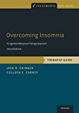 Book Overcoming Insomnia: A Cognitive-Behavioral Therapy Approach, Therapist Guide (Treatments That Work) free