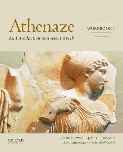 Book Athenaze, Workbook I: An Introduction to Ancient Greek free