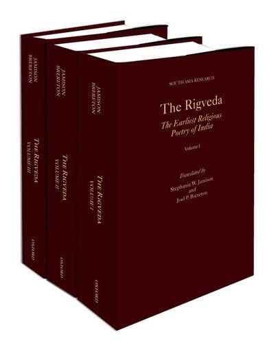 Book The Rigveda: 3-Volume Set (South Asia Research) free