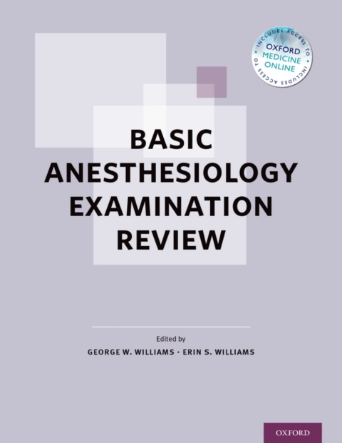 Book Basic Anesthesiology Examination Review free