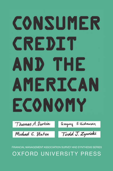 Book Consumer Credit and the American Economy (Financial Management Association Survey and Synthesis) free