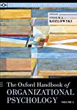 Book The Oxford Handbook of Organizational Psychology, Volume 1 (Oxford Library of Psychology) free