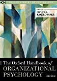 Book The Oxford Handbook of Organizational Psychology, Volume 2 (Oxford Library of Psychology) free