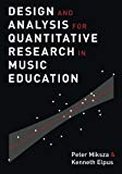 Book Design and Analysis for Quantitative Research in Music Education free