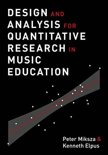 Book Design and Analysis for Quantitative Research in Music Education free