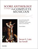 Book SCORE ANTHOLOGY TO ACCOMPANY THE COMPLETE MUSICIAN free
