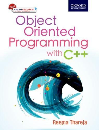 Book Object Oriented Programming With C++ free