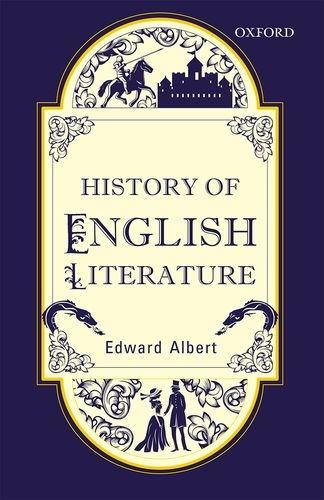 Book History Of English Literature, Fifth Edition free