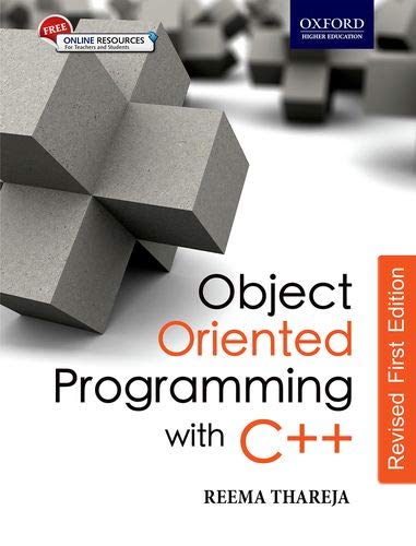 Book Object Oriented Programming With C++ free