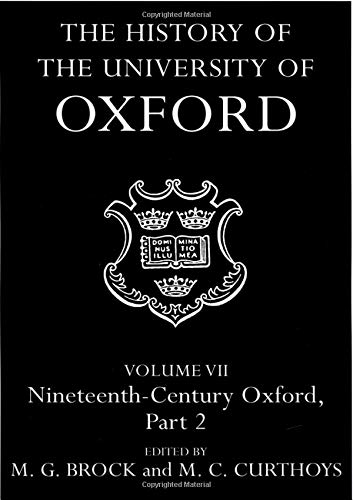 Book The History of the University of Oxford: The Nineteenth Century: 7 free