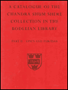 Book A Descriptive Catalogue Of The Sanskrit And Other Indian Manuscripts Of The Chandra Shum Shere Collection In The Bodleian Library: Part Ii: Epics And Puranas (catalogue Chandra Shum Shere) (pt.2) free