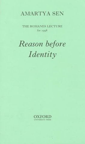 Book Reason Before Identity free