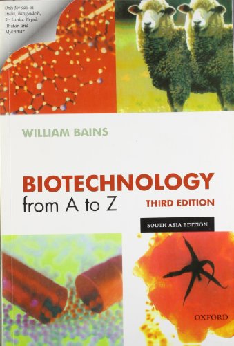Book Biotechnology From a to Z (3rd, 04) by Bains, William [Paperback (2004)] free