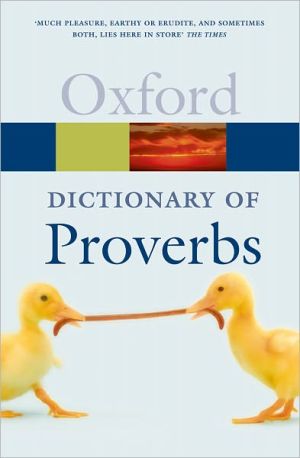 Book A Dictionary of Proverbs (Oxford Quick Reference) free