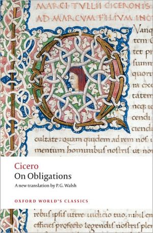 Book On Obligations: De Officiis (Oxford World's Classics) free