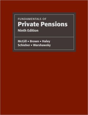 Book Fundamentals of Private Pensions free