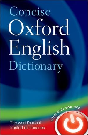 Book Concise Oxford English Dictionary: 11th Edition Revised 2008 (Diccionario Oxford Concise) free