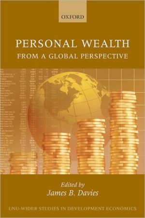 Book Personal Wealth From A Global Perspective (Wider Studies In Development Economics) free