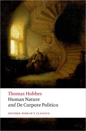 Book Human Nature and De Corpore Politico (Oxford World's Classics) (Pt. 1) free