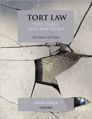 Book Tort Law: Text, Cases, and Materials free