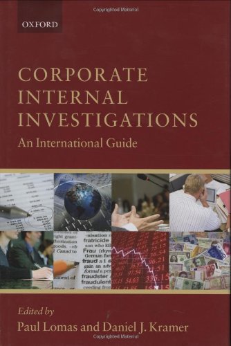 Book Corporate Internal Investigations: An International Guide free