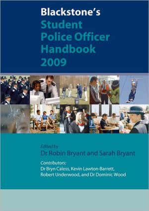 Book Blackstone's student police officer handbook free