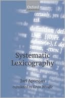 Book Systematic Lexicography (Oxford Linguistics) free