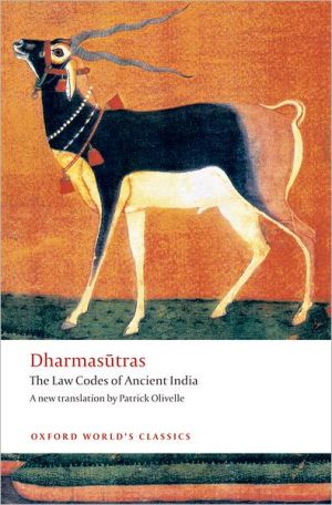 Book Dharmasutras: The Law Codes of Ancient India (Oxford World's Classics) free