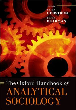 Book The Oxford Handbook of Analytical Sociology (Oxford Handbooks) free