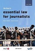 Book McNae's Essential Law for Journalists free