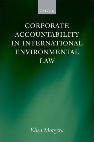 Book Corporate Accountability in International Environmental Law free