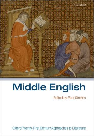Book Middle English (Oxford 21st Century Approaches to Literature) free
