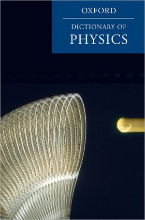 Book A Dictionary of Physics free