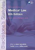 Book Blackstone's Statutes on Medical Law (Blackstone's Statute Book Series) free