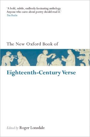 Book The Oxford Book of Eighteenth-Century Verse: Reissue (Oxford Books of Prose & Verse) free