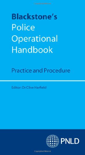 Book Blackstone's Police Operational Handbook: Practice and Procedure free