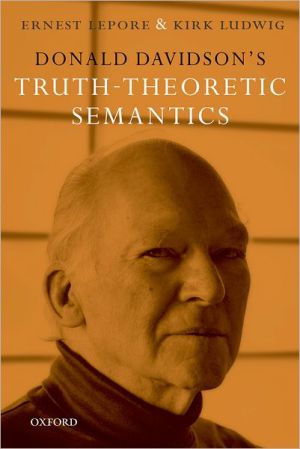Book Donald Davidson's Truth-Theoretic Semantics free