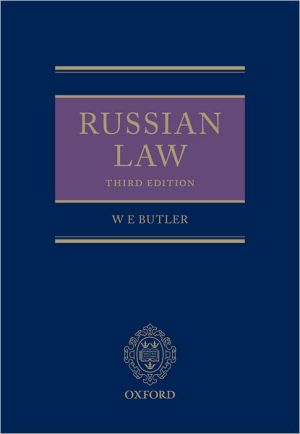 Book Russian Law free