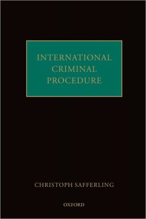 Book International Criminal Procedure free