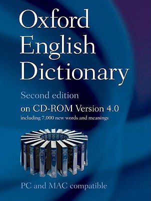 Book Oxford English Dictionary, 2nd Edition, Version 4.0 (windows & Mac) free