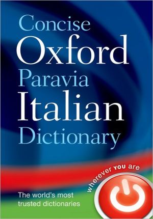 Book Concise Oxford-Paravia Italian Dictionary free