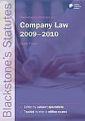 Book Blackstone's Statutes on Company Law 2009-2010 (Blackstone's Statute Book Series) free