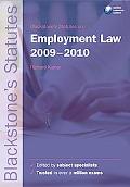 Book Blackstone's Statutes on Employment Law 2009-2010 (Blackstone's Statute Book Series) free