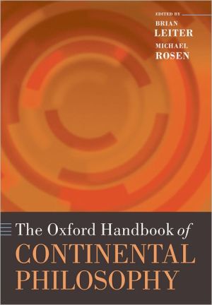 Book The Oxford Handbook of Continental Philosophy (Oxford Handbooks) free
