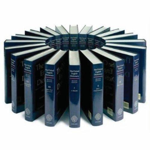 Book Oxford English Dictionary: 20 vol. print set & CD ROM free