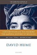Book David Hume: A Dissertation on the Passions; The Natural History of Religion (The Clarendon Edition of the Works of David Hume) (Clarendon Hume Edition Series) free
