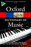Book The Oxford Dictionary of Music (Oxford Quick Reference) free