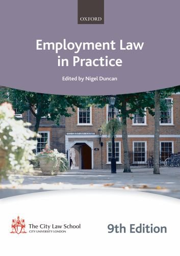 Book Employment Law In Practice (city Law School Manuals 09-10) free